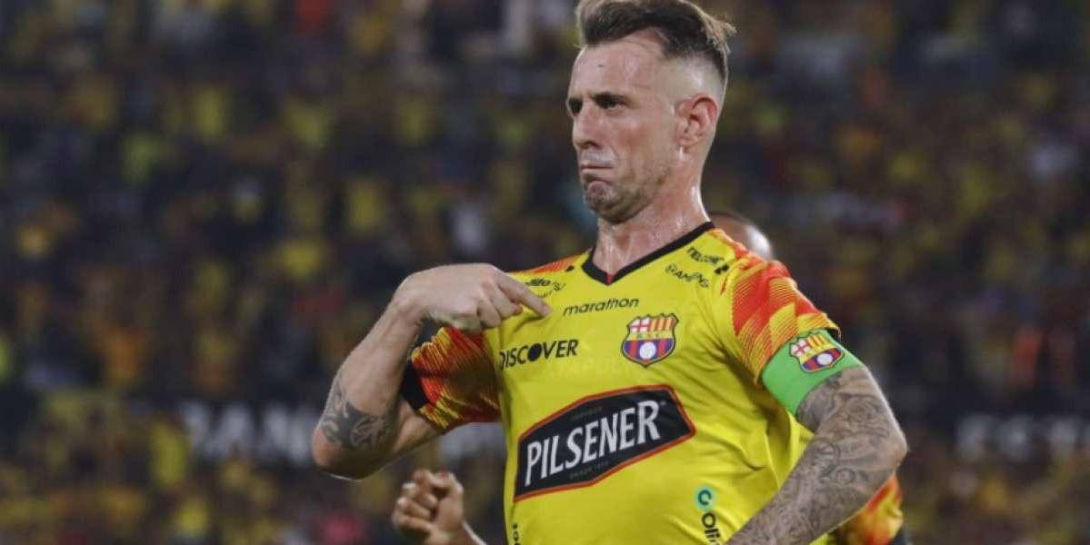 Barcelona SC tiene menos de 24 horas para pagarle a Damián Díaz USD 48 mil o podría sufrir la resta de 3 puntos