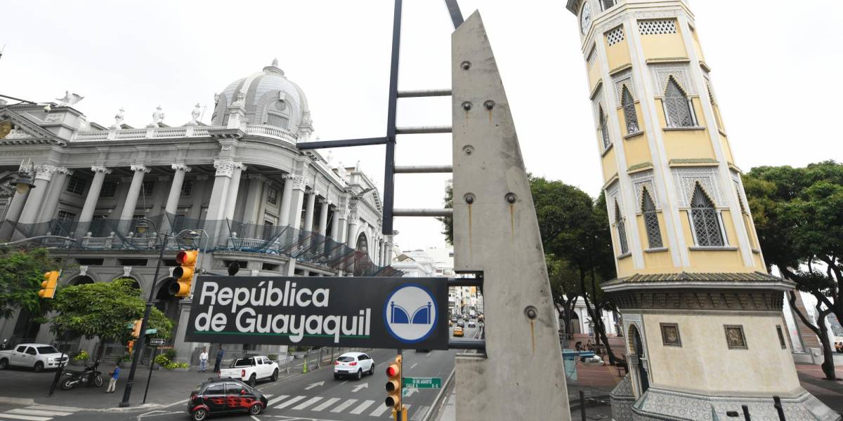 República de Guayaquil: el Municipio instaló letreros con el nuevo nombre de la calle