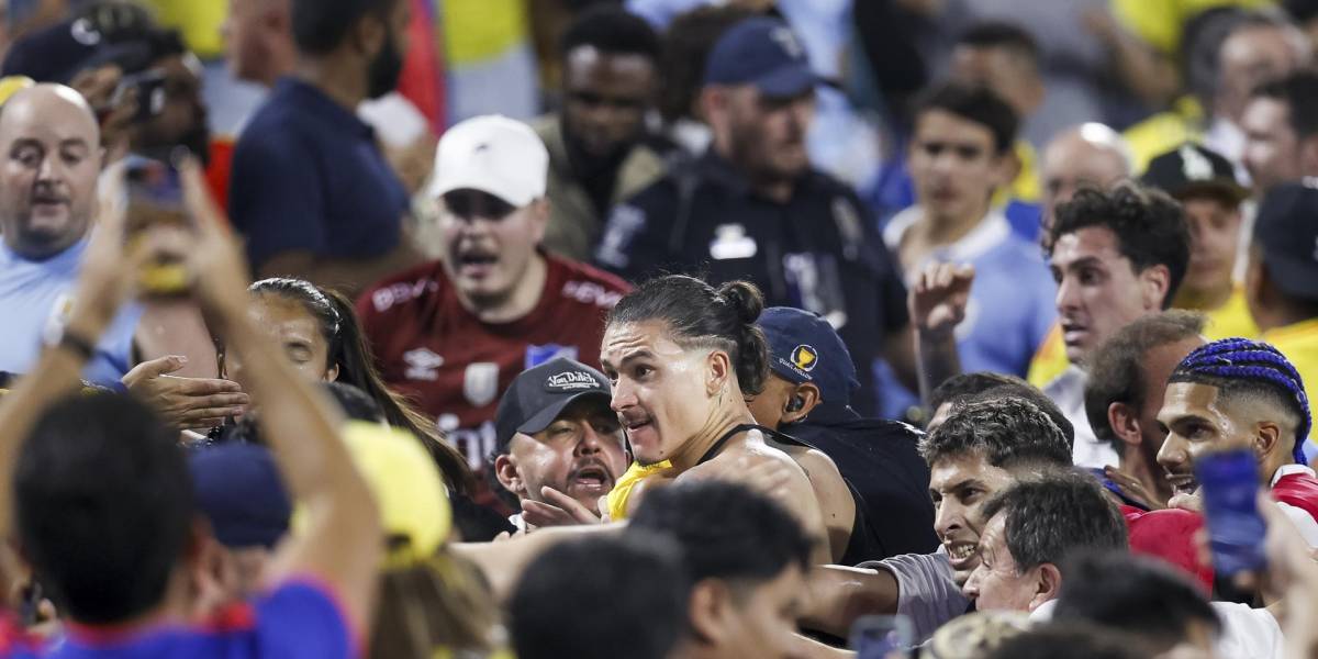 La Conmebol abre expediente disciplinario por pelea, tras partido entre Uruguay y Colombia en Copa América