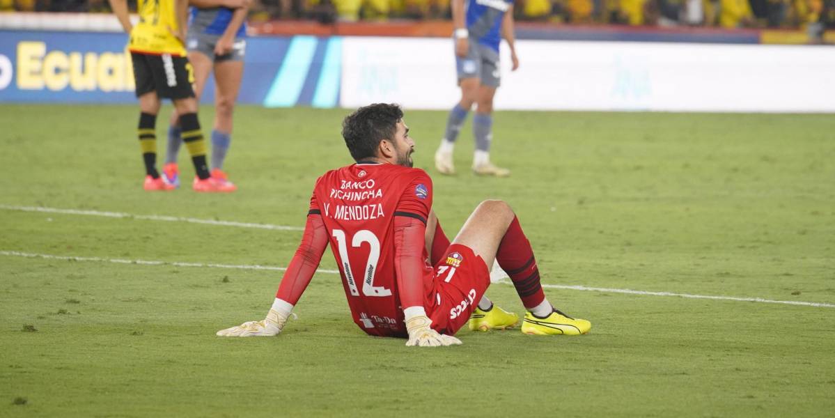 Víctor Mendoza explicó su fallo en el gol de Emelec en el Clásico del Astillero