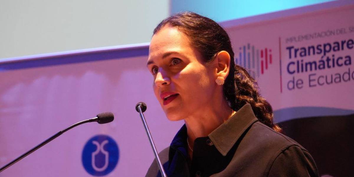 Inés Manzano, ministra de Ambiente, presidirá el COE Nacional