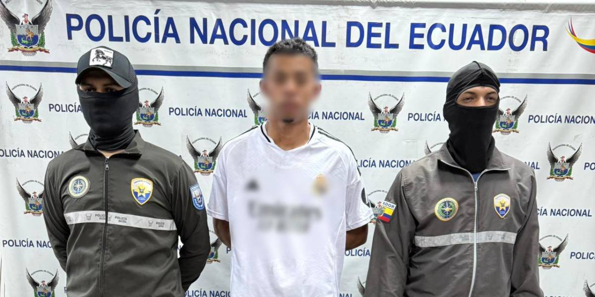 Alias Bacha, sospechoso de dos asesinatos, fue detenido en Los Ríos