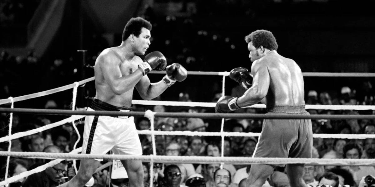 Se cumplen 50 años de la épica pelea entre Muhammad Ali y George Foreman