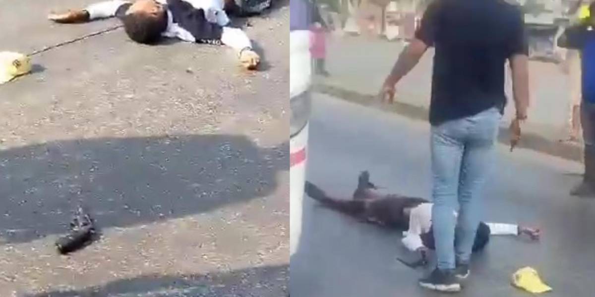 Un sujeto armado fue abatido en Mucho Lote, norte de Guayaquil