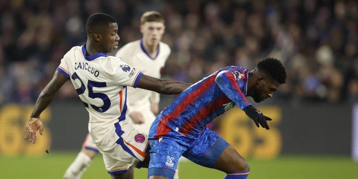 El Chelsea de Moisés Caicedo no pudo derrotar al Crystal Palace y tuvo que conformarse con un empate