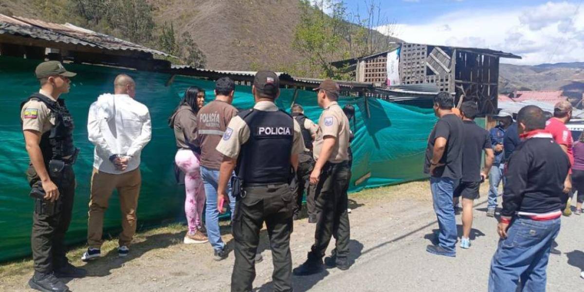 Cinco sospechosos del robo a una joyería en Chordeleg fueron detenidos