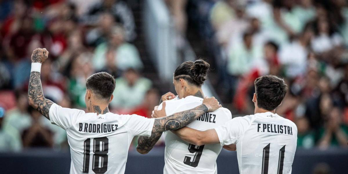 Uruguay goleó a México, rival de Ecuador en la Copa América, en un amistoso