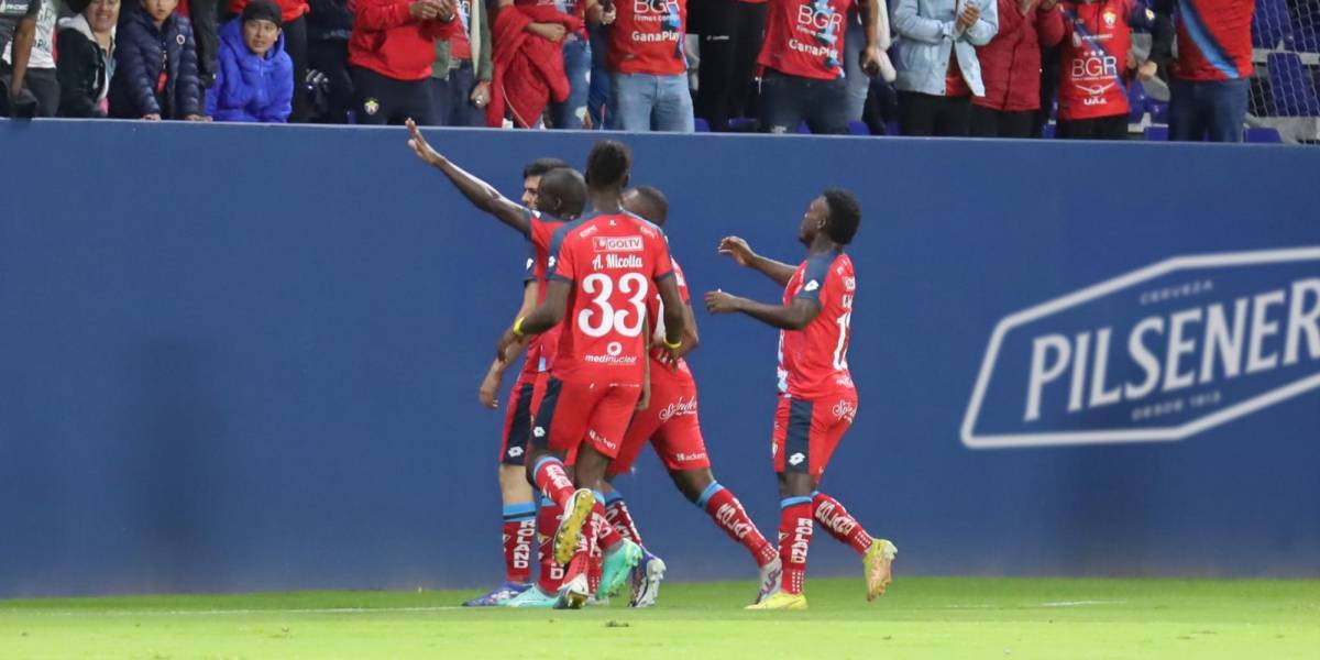 Liga Pro: El Nacional amargó la noche a Independiente del Valle; hubo cuatro expulsados y siete goles