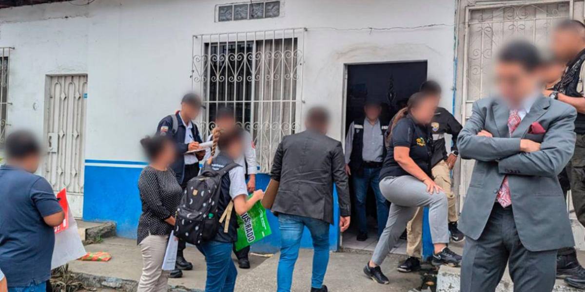 Un centro ilegal para personas con adicciones fue clausurado en Chongón