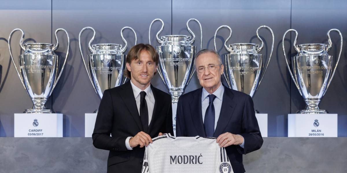 Luka Modrić renueva con el Real Madrid por una temporada más