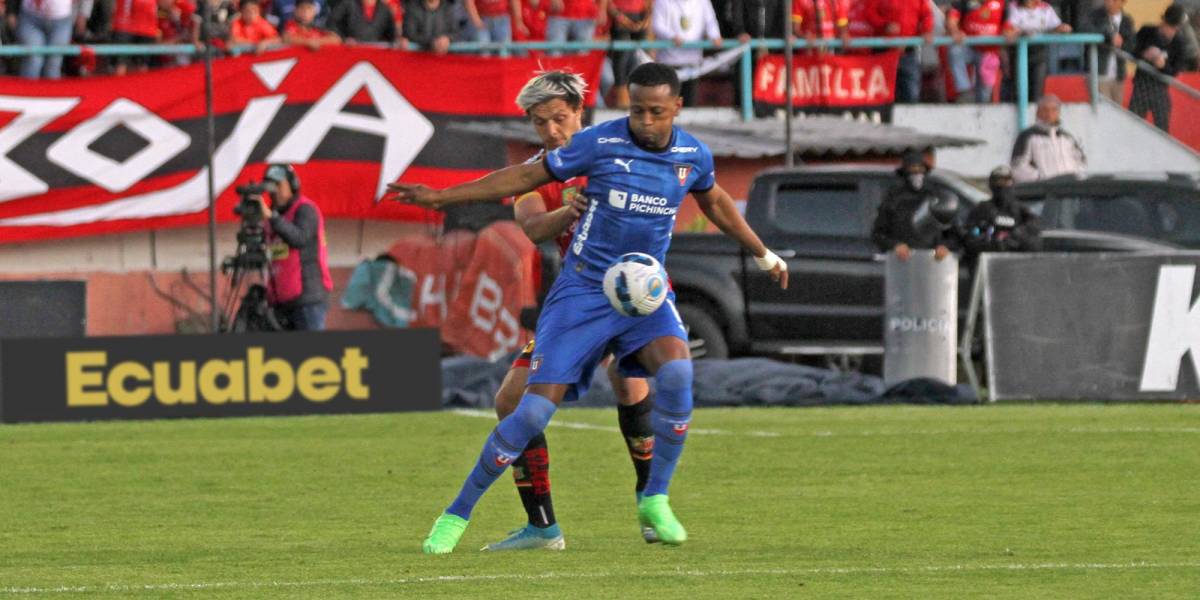Liga de Quito no pudo derrotar a Deportivo Cuenca y se consuela con un empate