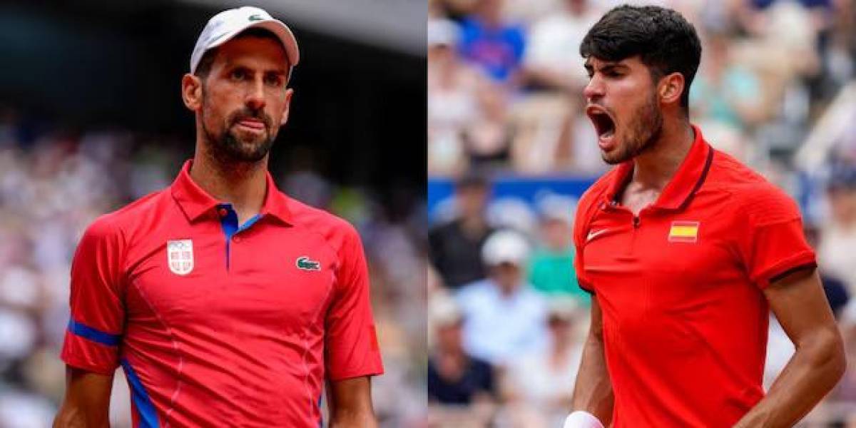 Novak Djokovic vs Carlos Alcaraz: se define el oro en tenis