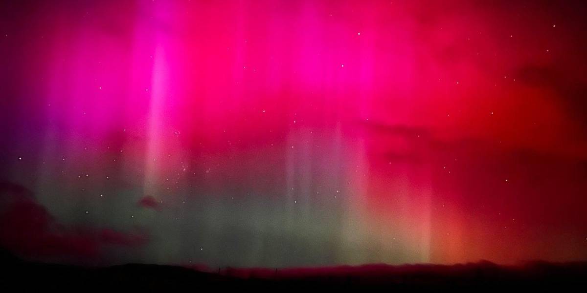 Nueva Zelanda: imágenes de las auroras australes debido a la tormenta solar