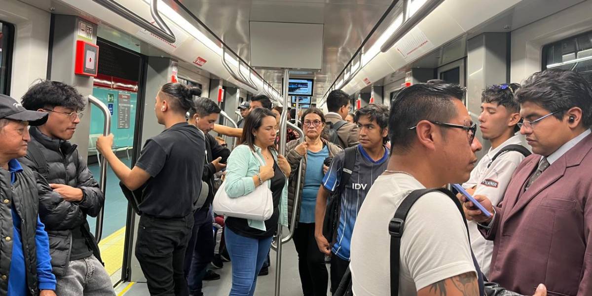 El Metro de Quito registra un promedio de 142 073 viajes diarios