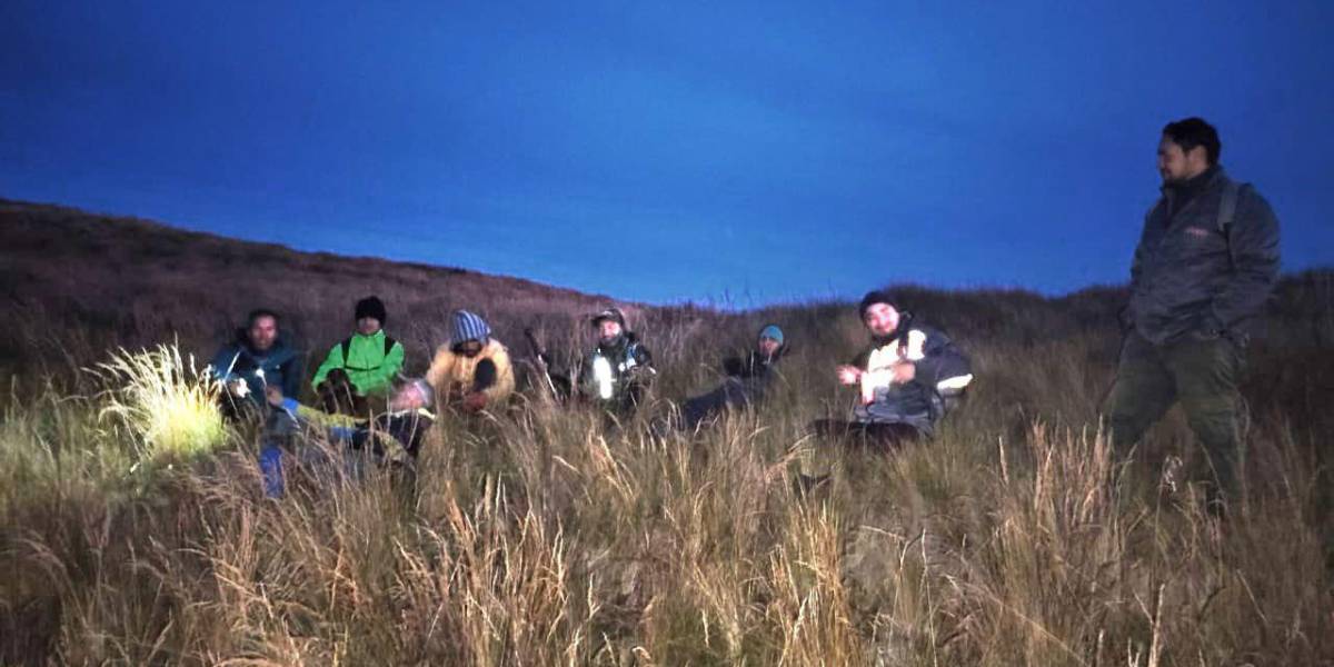 Cuenca: 10 turistas fueron rescatados en el Parque Nacional Cajas este lunes