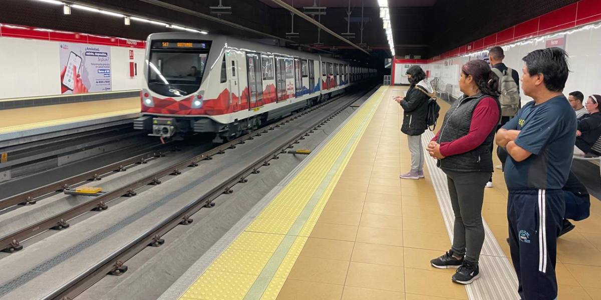 Metro de Quito: los trenes que alcanzaron los 120 mil kilómetros entraron a mantenimiento