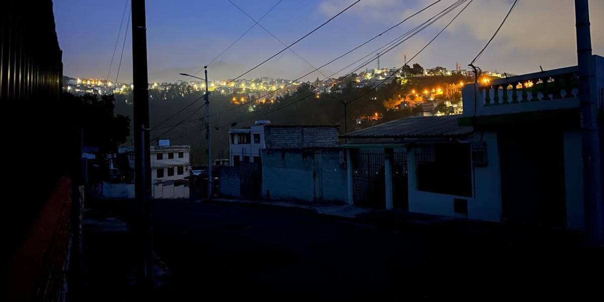 Los horarios de cortes de luz para este jueves 28 de noviembre en Quito