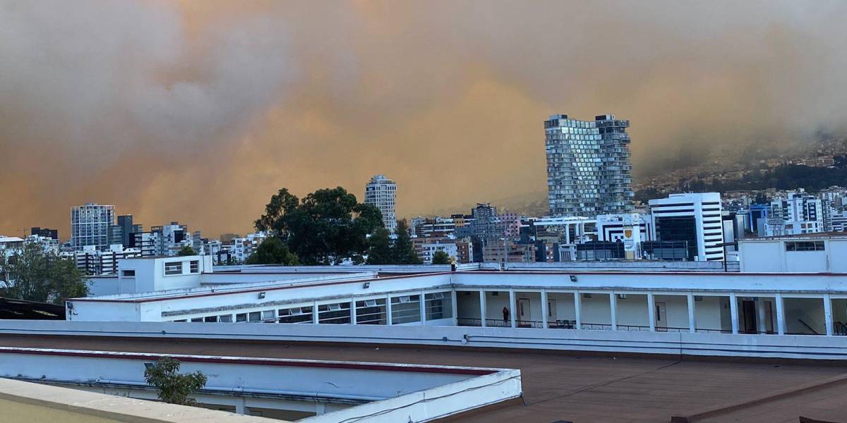 Las clases presenciales se suspenden hasta el 27 de septiembre por incendios forestales en Quito