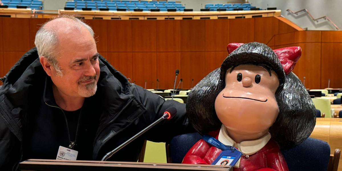 El sueño de Mafalda se hace realidad: recorre la ONU y brilla en los Emmy