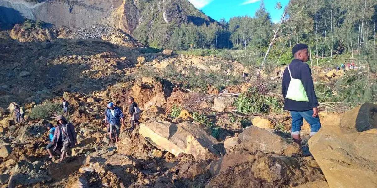 670 muertos en la avalancha de Papúa Nueva Guinea, según las Naciones Unidas