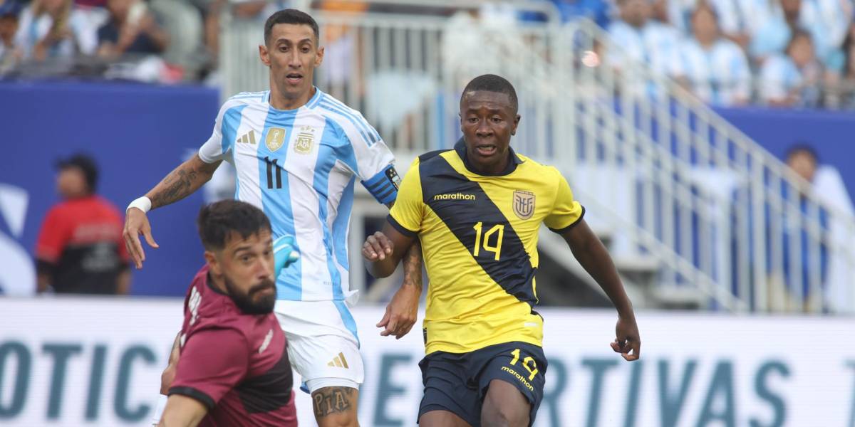 Ecuador, sin ideas ni peligro, perdió ante Argentina en un amistoso