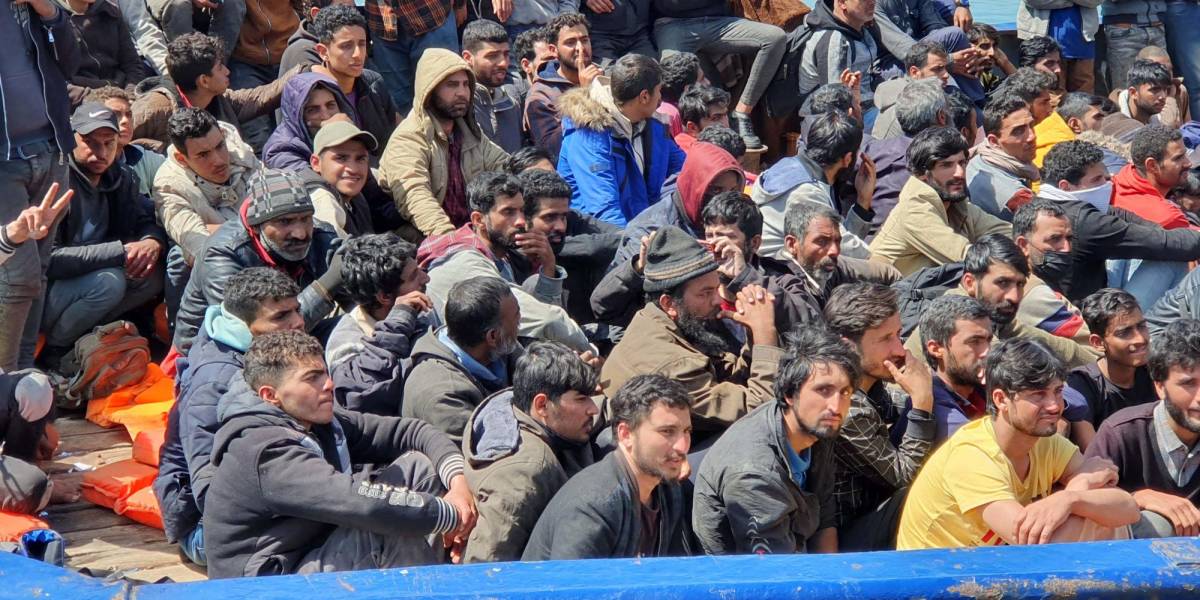 Italia recibe más de tres mil migrantes en menos de tres días