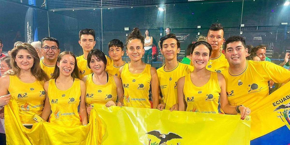 Ecuador participa Campeonato Panamericano Amateur de Pádel