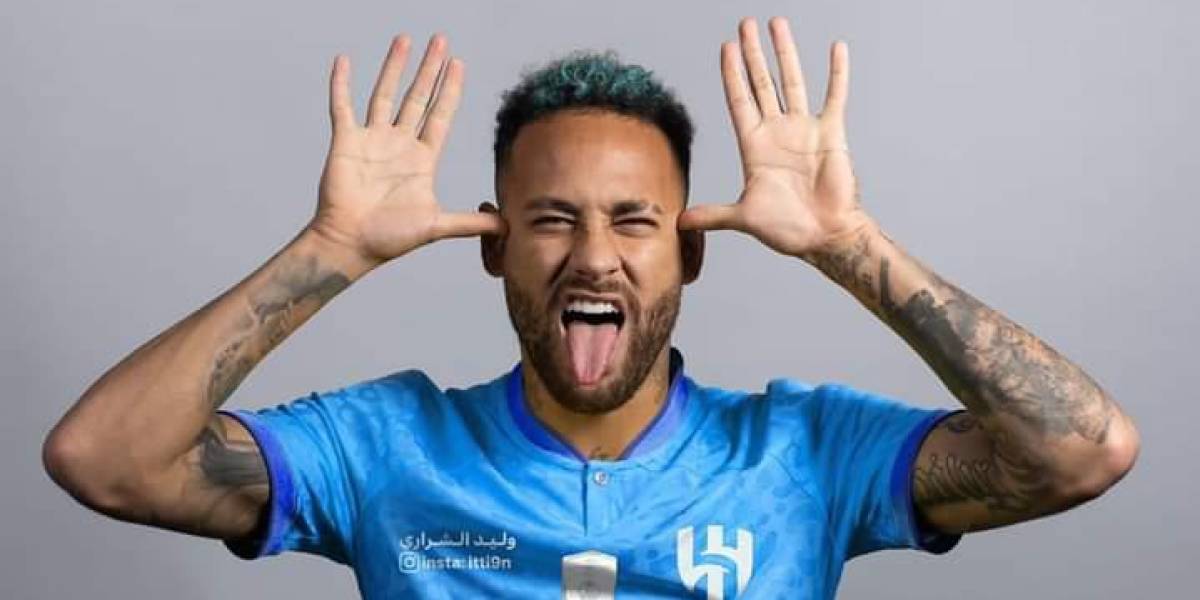 Neymar es presentado oficialmente en el Al Hilal de Arabia Saudita