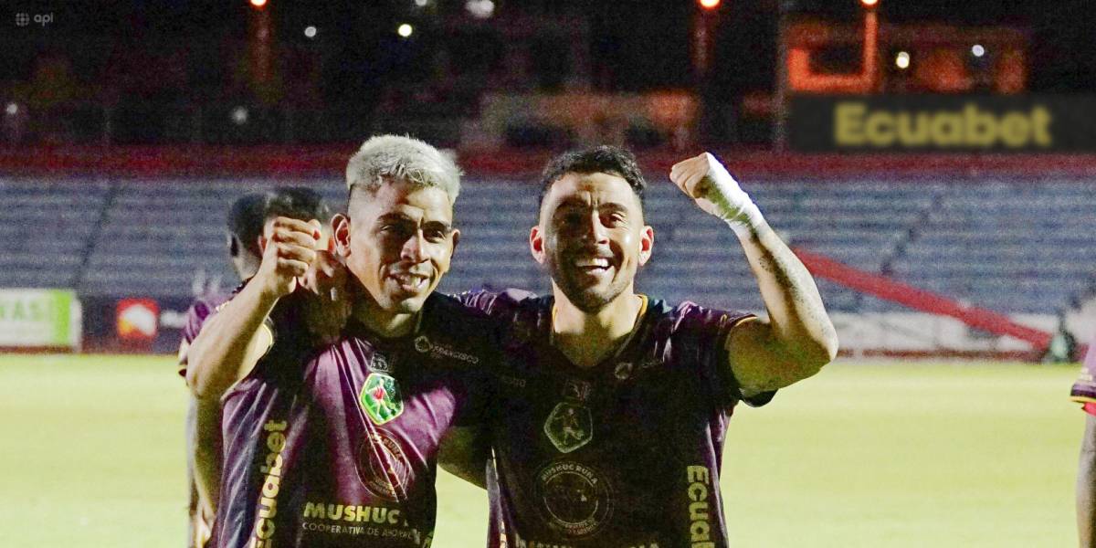 Mushuc Runa goleó 3-0 a Emelec, que no levanta cabeza en Liga Pro