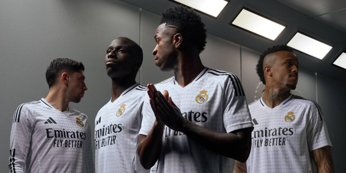 El Real Madrid presentó la nueva camiseta para la temporada 2024/2025