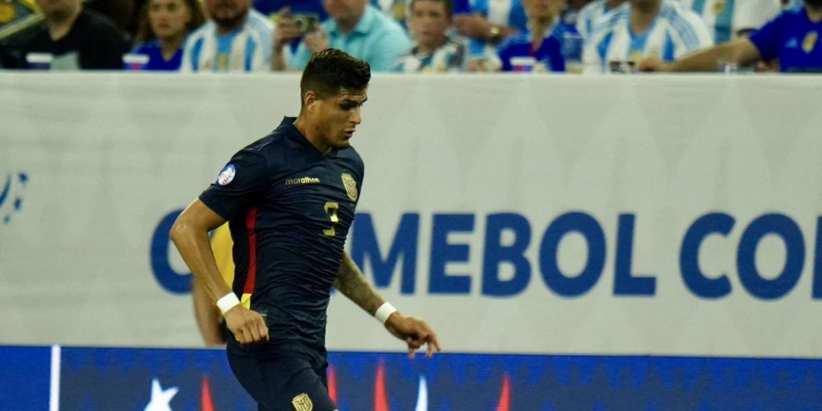 Piero Hincapié destacó en el equipo ideal de los cuartos de final de la Copa América 2024