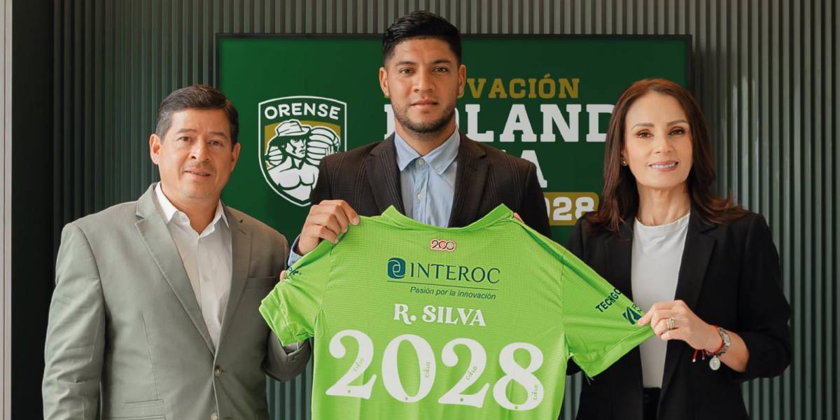 Rolando Silva renovó con Orense hasta el 2028