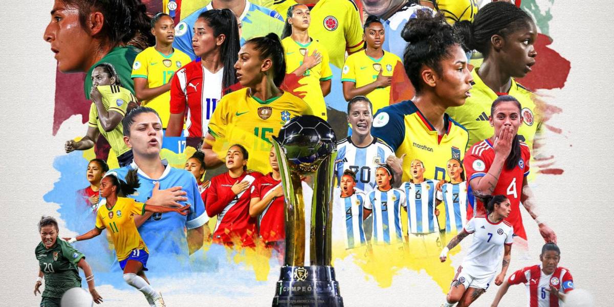 El sorteo de la Copa América Femenina 2025 que se realizará en Ecuador será este 19 de diciembre