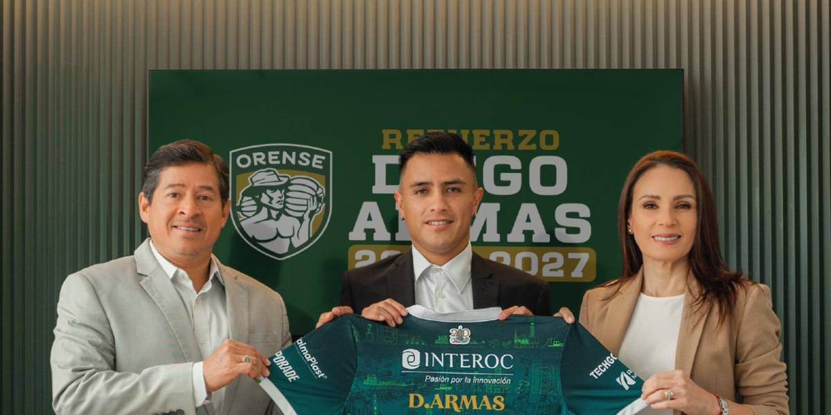 Diego Armas, nuevo jugador de Orense SC