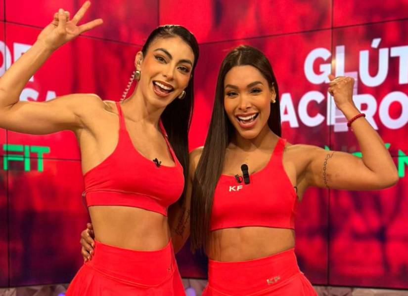 Virginia Limongi y Karla Fit