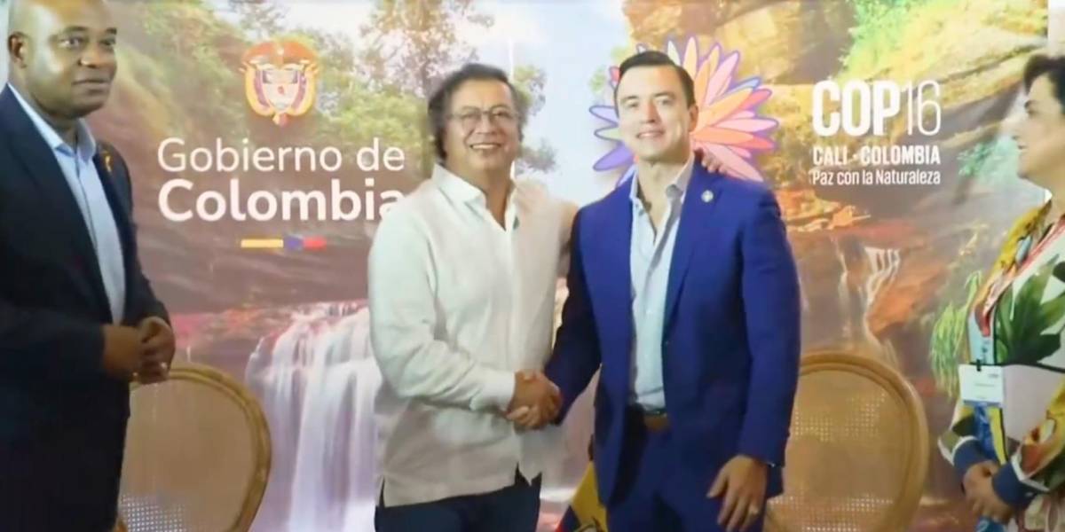 Daniel Noboa y Gustavo Petro hablaron de cooperación energética y fijaron una próxima reunión en Galápagos