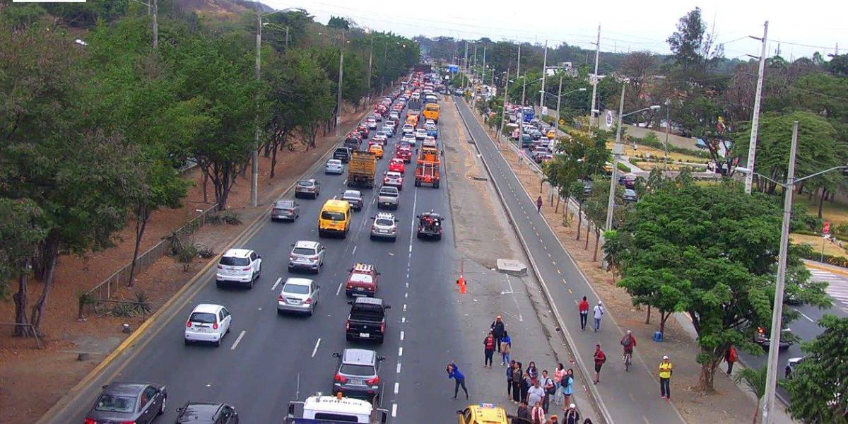 La ATM cerrará totalmente los carriles en vía a la Costa durante construcción de paso peatonal