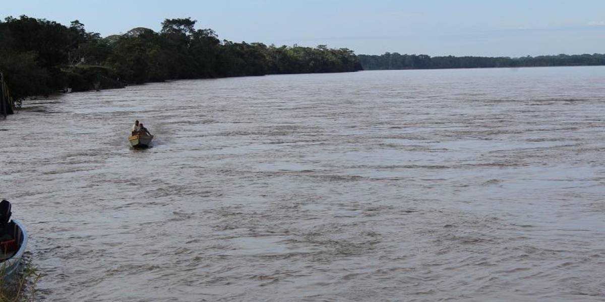 Orellana: el aumento del caudal en el río Coca quedó registrado en videos, este 28 de octubre