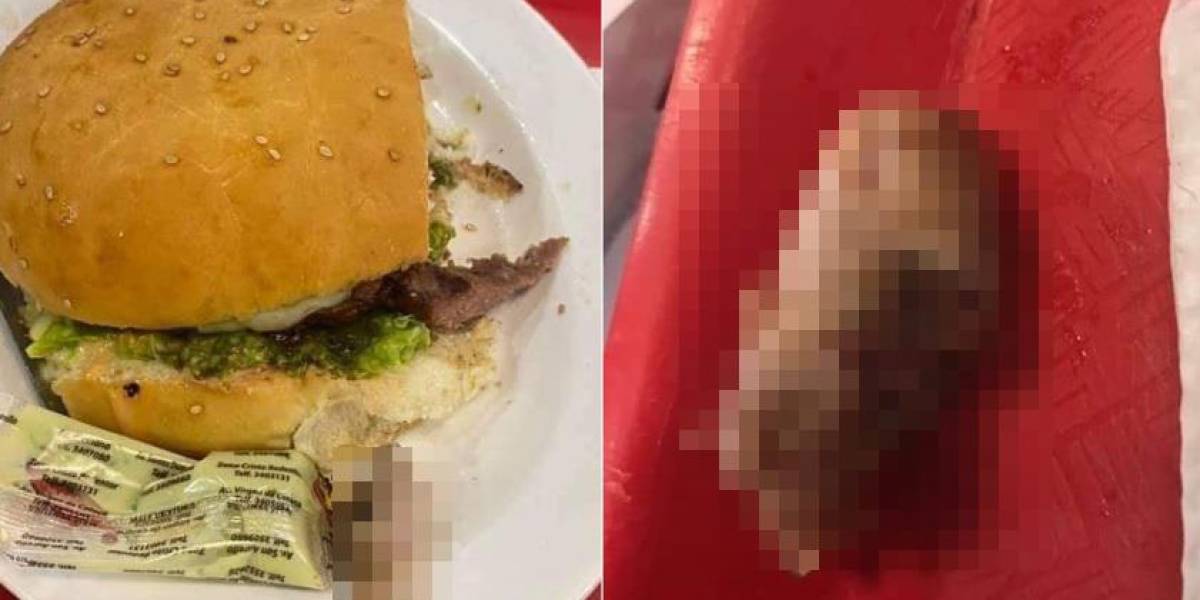 Polémica en Bolivia por un dedo humano hallado dentro de una hamburguesa