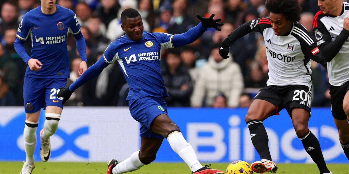 Chelsea, con Moisés Caicedo de titular, derrotó al Fulham por la Premier League