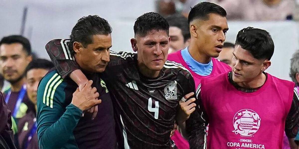 Edson Álvarez es baja en México por lesión y se perderá el duelo contra Ecuador