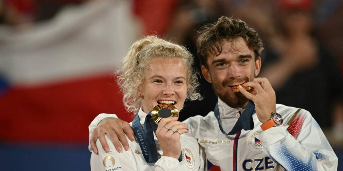 Una pareja de tenistas terminó su relación antes de los Juegos Olímpicos de París 2024, pero ganaron oro juntos