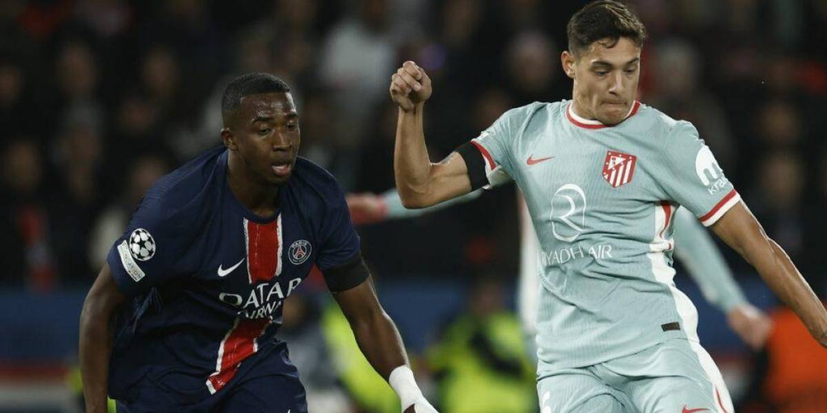 El PSG con Pacho sufre agónica remontada en la Champions League