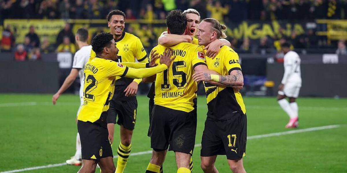 Borussia Dortmund remonta y escolta al Bayern Munich en la Bundesliga