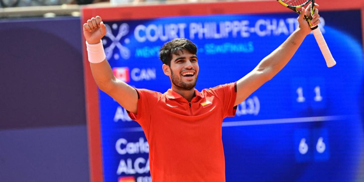 Carlos Alcaraz avanza a la final de tenis en los Juegos Olímpicos de París 2024