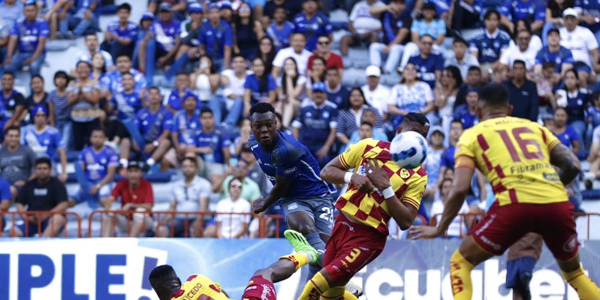 Emelec dominó y gustó, pero se conformó con un empate ante Aucas en la Liga Pro