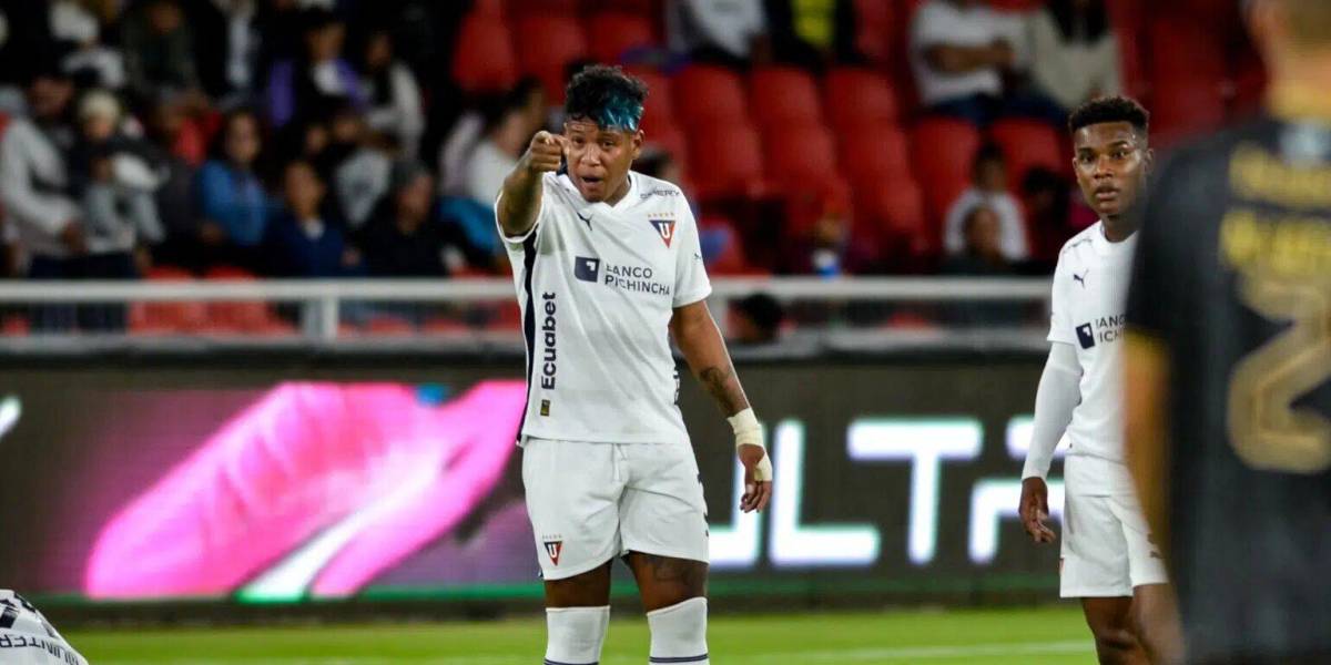 Richard Mina, defensa de Liga de Quito, fue herido de bala en Guayaquil