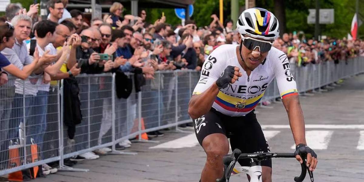 Jonathan Narváez dio guerra y estuvo cerca de ganar la Etapa 9 del Giro de Italia