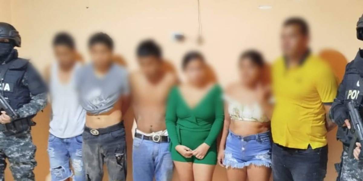 Seis secuestradores fueron detenidos en Posorja, parroquia rural de Guayaquil