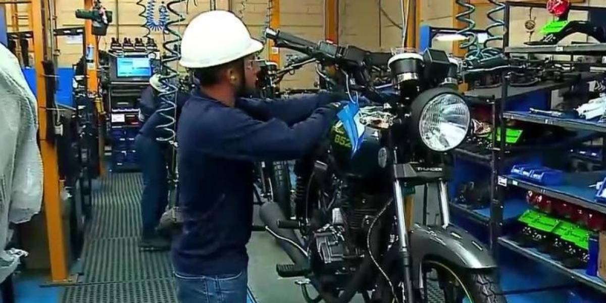 El ensamblaje de motos experimenta un auge: el 78 % de las motos compradas se manufacturaron en Ecuador